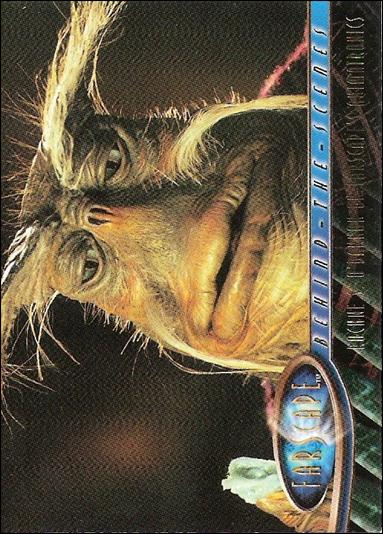 Farscape: Season One (Behind-the-Scenes Subset) card BTS6 Rockne S. O’Bannon on Farscape Animatronics