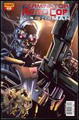 Terminator/Robocop: Kill Human issue 1-B Jonathan Lau Cover