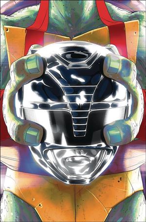 Mighty Morphin Power Rangers/Teenage Mutant Ninja Turtles issue 5-C Goni Montes Raphael Cover