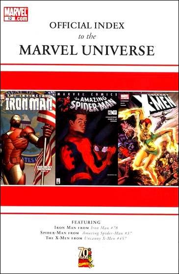 Official Index to the Marvel Universe issue 12