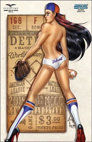 Grimm Tales of Terror issue 10-D Billy Tucci Motor City Comic Con Cover 1/350