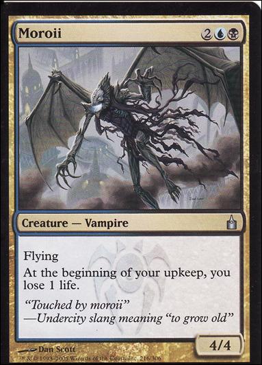 Magic the Gathering: Ravnica (Base Set)  card 216 Moroii