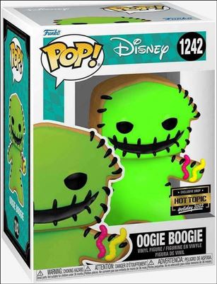 POP! Disney figure 1242 Oogie Boogie (Gingerbread) Hot Topic Exclusive