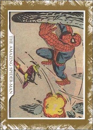 Marvel Beginnings: Series 1 (Ultimate Panel Focus Cut-Comic Subset) card UM-5 Amazing Spider-Man #14 1/66