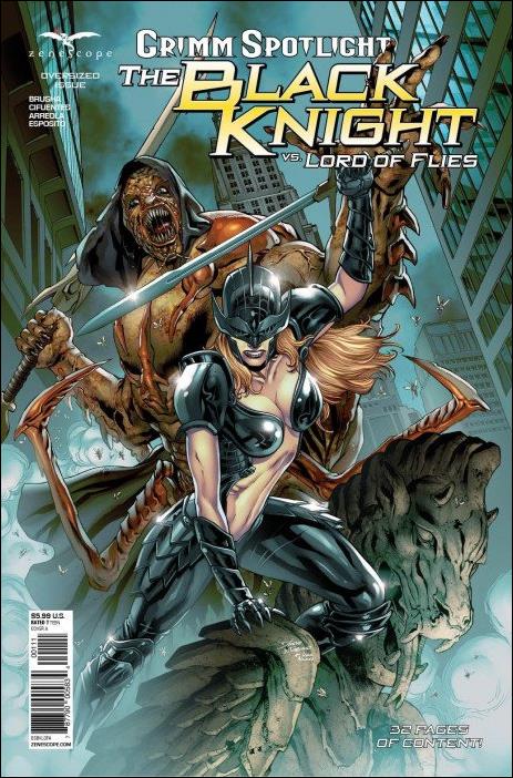 Grimm Spotlight: The Black Knight vs Lord of Flies issue nn Igor Vitorino Cover
