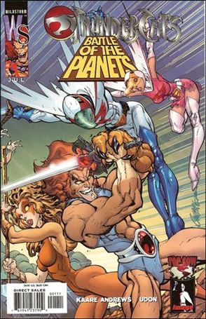 ThunderCats/Battle of the Planets issue 1-B J. Scott Campbell cover