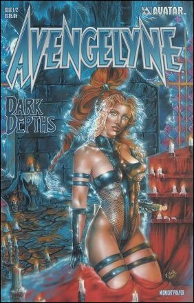 Avengelyne: Dark Depths issue 1/2-B Midnight Prayer Cover