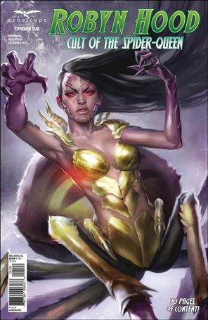 Robyn Hood: Cult of the Spider-Queen issue One-Shot-B Josh Burns Cover