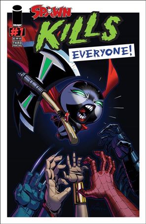 Spawn Kills Everyone! issue 1-F Third Printing Cover