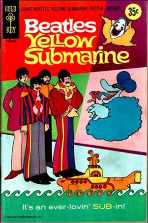 Beatles Yellow Submarine issue nn With Pull-Out Poster