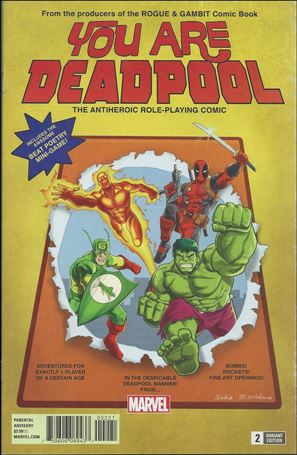 You Are Deadpool issue 2-B Salva Espin Cover