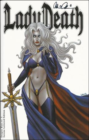 Lady Death: Dragon Wars issue 1-DI Serene Lettered Edition 1/26