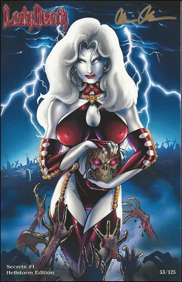 Lady Death: Secrets issue 1-HL Hellstorm Edition 1/125