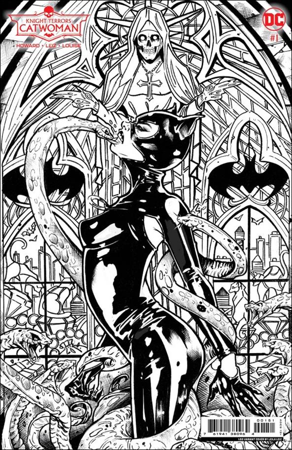 Knight Terrors: Catwoman issue 1-F Leila Leiz 1:50 Cardstock Cover