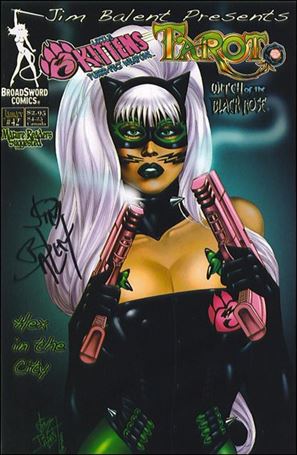 Tarot: Witch of the Black Rose issue 42-D Catress Cover Signed by Jim Balent with COA