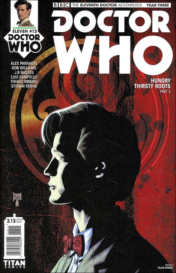 Doctor Who: The Eleventh Doctor Year Three issue 13 Blair Shedd Cover