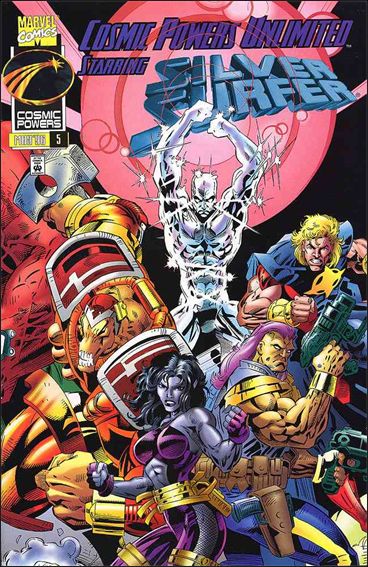 Cosmic Powers Unlimited issue 5 Wraparound Cover