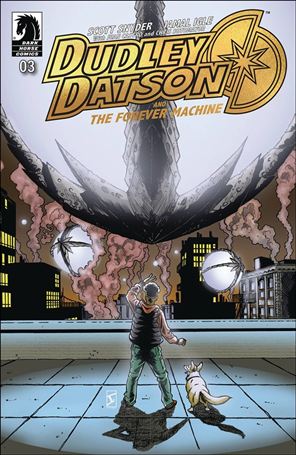 Dudley Datson and the Forever Machine issue 3-B Jamal Igle Foil Cover