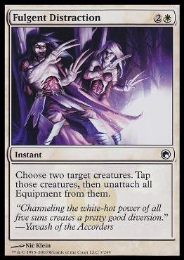 Magic the Gathering: Scars of Mirrodin (Base Set) card 7 Fulgent Distraction