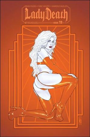 Lady Death (2010) issue 19-D Art Deco Cover