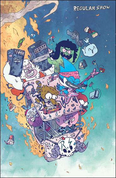 Regular Show issue 10-D Guillaume Singelin 1:xx Virgin Cover