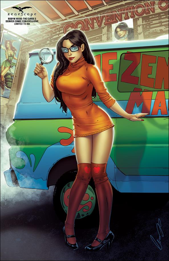 Robyn Hood: The Curse issue 5-F E. Chatzoudis Denver Comic Con Cosplay Cover 1/350