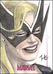 Women of Marvel (SketchaFEX Subset) card CH Chachi Hernandez 1/50