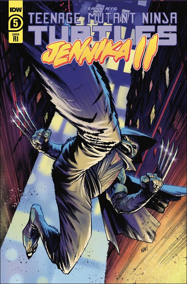 TMNT: Jennika II issue 5-B Adam Gorham 1:10 Cover