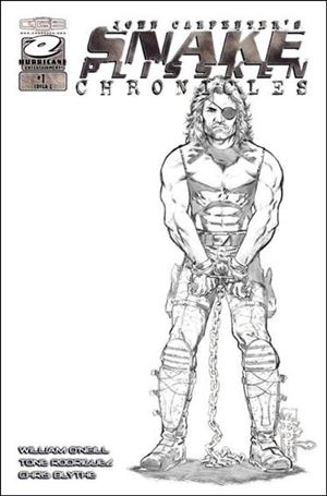 John Carpenter's Snake Plissken Chronicles issue 1-E Sketch Cover 1/1000