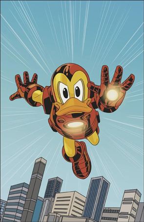 Marvel & Disney: What If...? Donald Duck Became Iron Man issue 1.00-F Phil Noto Virgin 1:100 Cover