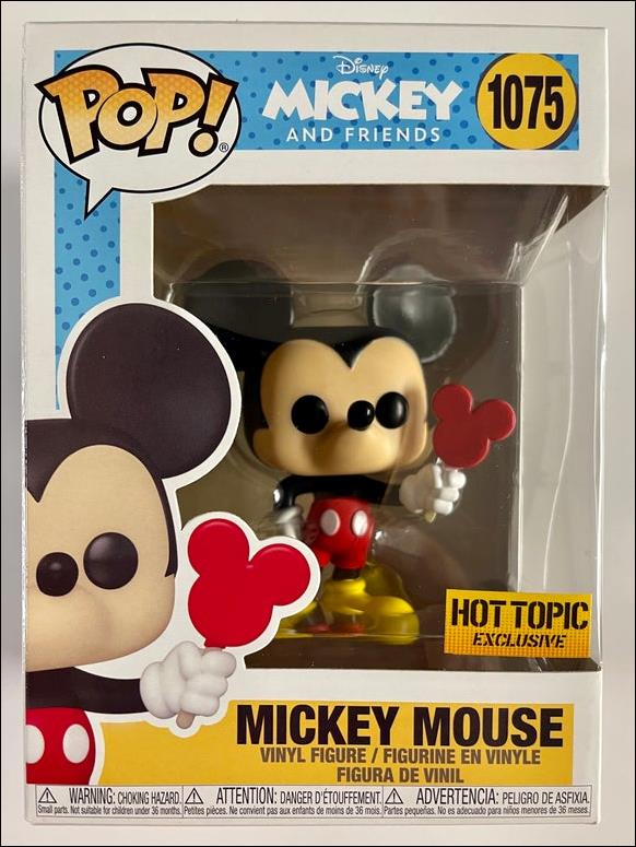 POP! Disney figure 1075 Mickey Mouse (Hot Topic Exclusive)
