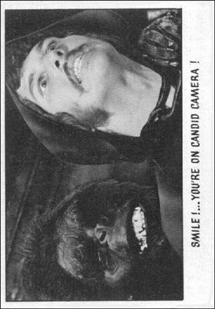 Creature Feature (Base Set) card 112 Smile!... you're on Candid Camera!