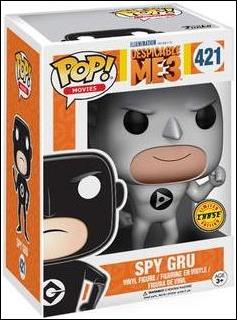 POP! Movies figure 421-B Spy Gru (White Suit) Chase