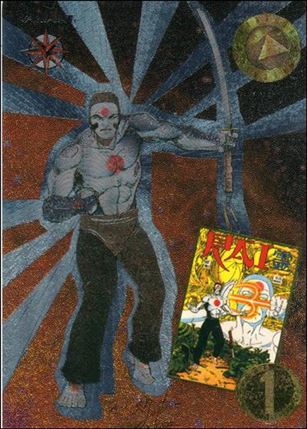 Valiant Era: Series 1 (First Appearance Subset) card FA3 Tohru Nakadai (Magnus #5/Rai #1 flip-book)