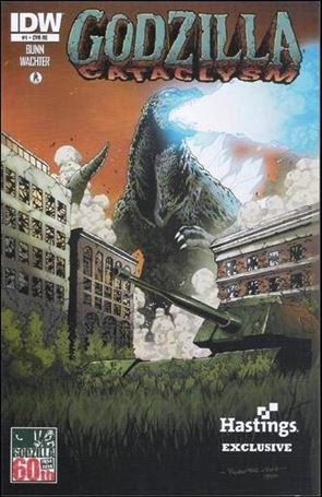 Godzilla: Cataclysm issue 1-D Brent Peeples Hastings Cover