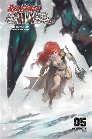 Red Sonja: Age of Chaos issue 5-G Meghan Hetrick Cover