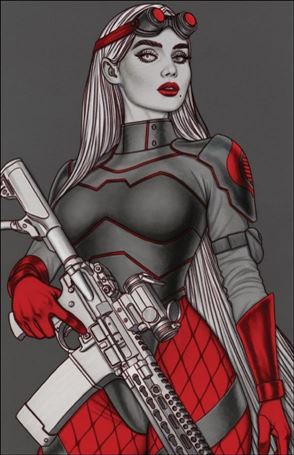 G.I. Joe (2024) issue 1-W Jenny Frison Splash Foil Cardstock Virgin Cover