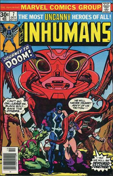 Inhumans (1975) issue 7