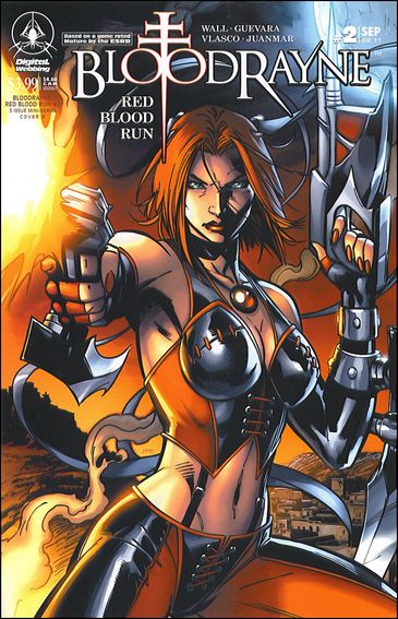 Bloodrayne: Red Blood Run issue 2 Jeremy Roberts Cover