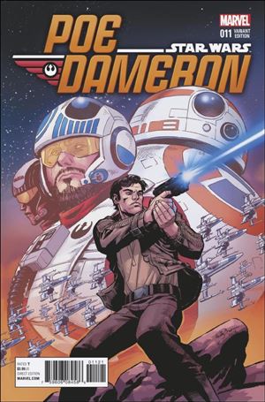 Poe Dameron issue 11-B Reilly Brown 1:25 Cover