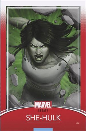 She-Hulk (2018) issue 159-C John Tyler Christopher Marvel Trading Card Cover