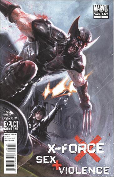 X-Force: Sex and Violence issue 2-B
