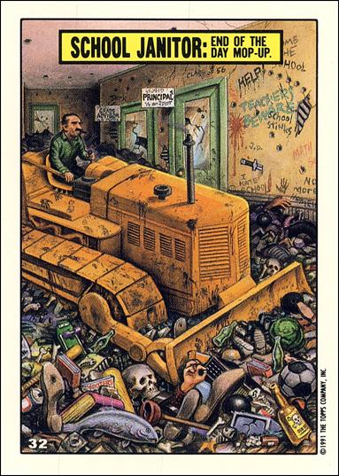 Toxic High (Base Set) card 32 School Janitor