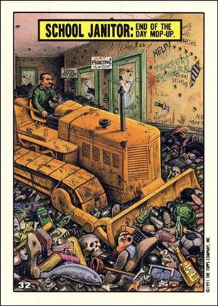 Toxic High (Base Set) card 32 School Janitor