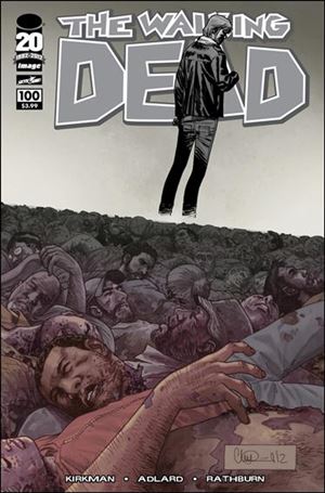 Walking Dead (2003) issue 100-H Charlie Adlard Wraparound Cover