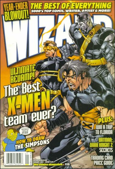 Wizard: The Comics Magazine issue 112-C Salvador Larroca Ultimate X-Men Cover