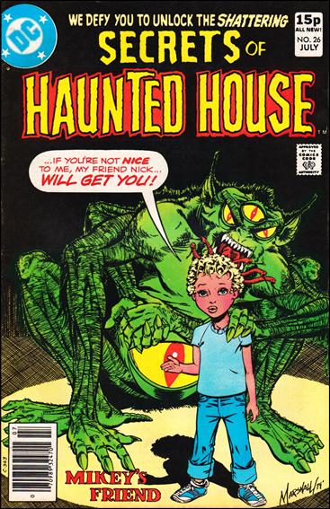 Secrets of Haunted House issue 26-B UK Price Cover