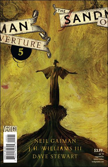 Sandman: Overture issue 5-B Dave McKean Cover
