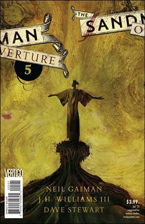 Sandman: Overture issue 5-B Dave McKean Cover