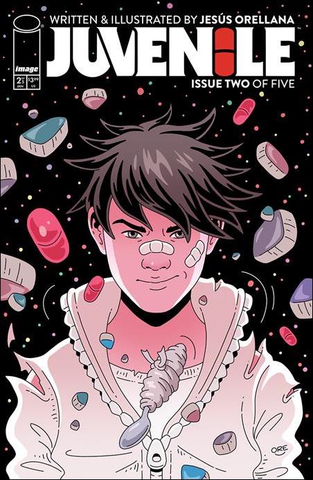 Juvenile issue 2-B Jesús Orellana "Black" Cover